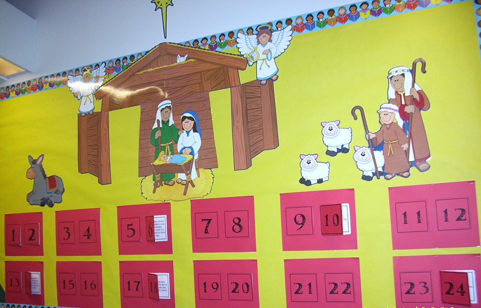 Nativity Math - Advent Calendar with word problems!