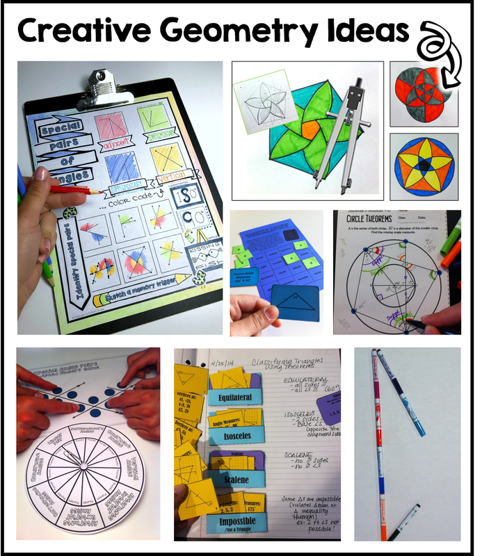 creative teaching ideas for geometry lessons