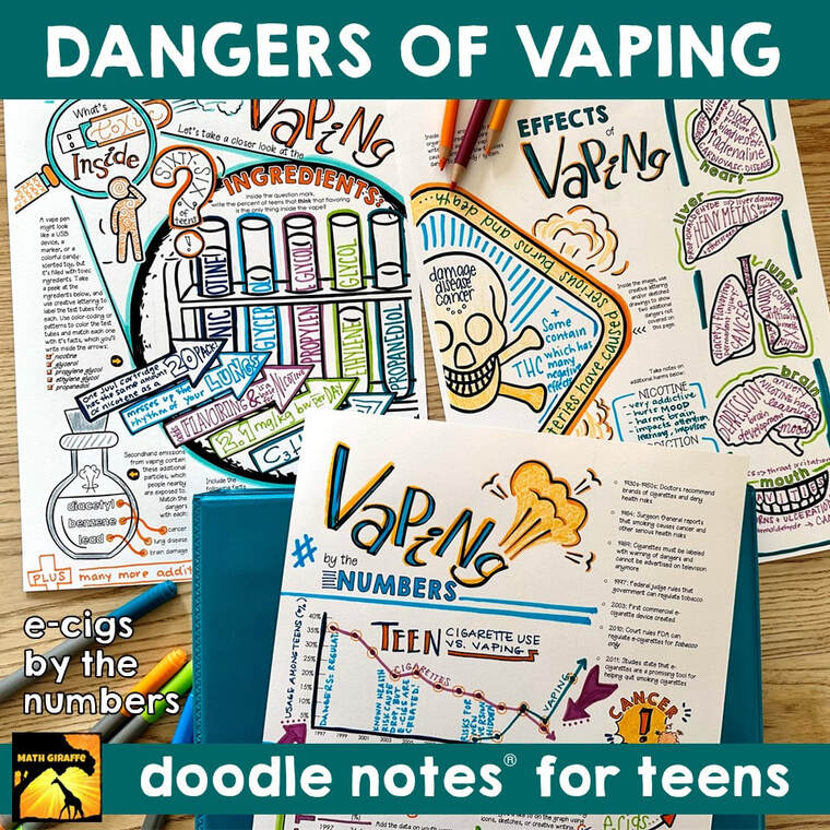 lesson plans on vaping for middle and high school students