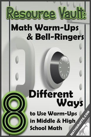 8 Unique Formats for Math Warm-Ups