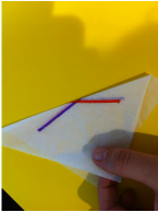 Discovering Vertical Angles with Tracing Paper