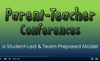 Parent Teacher Conferences - link to video