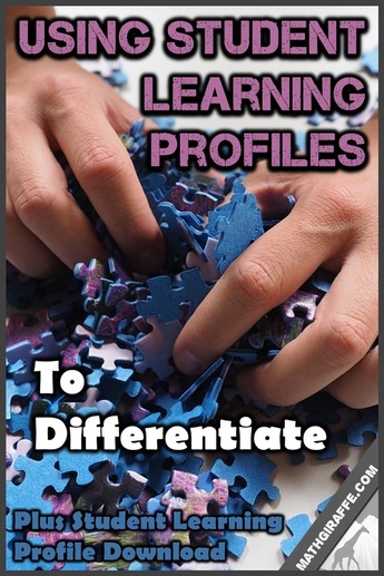 Differentiating Using Student Learning Styles