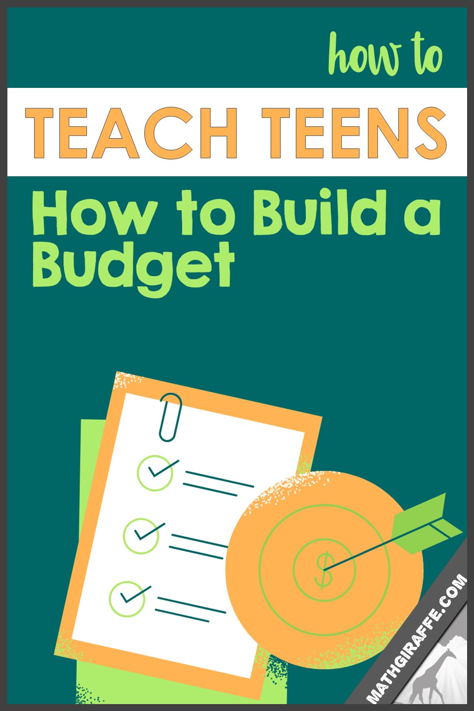 teaching middle and high school students how to make a budget