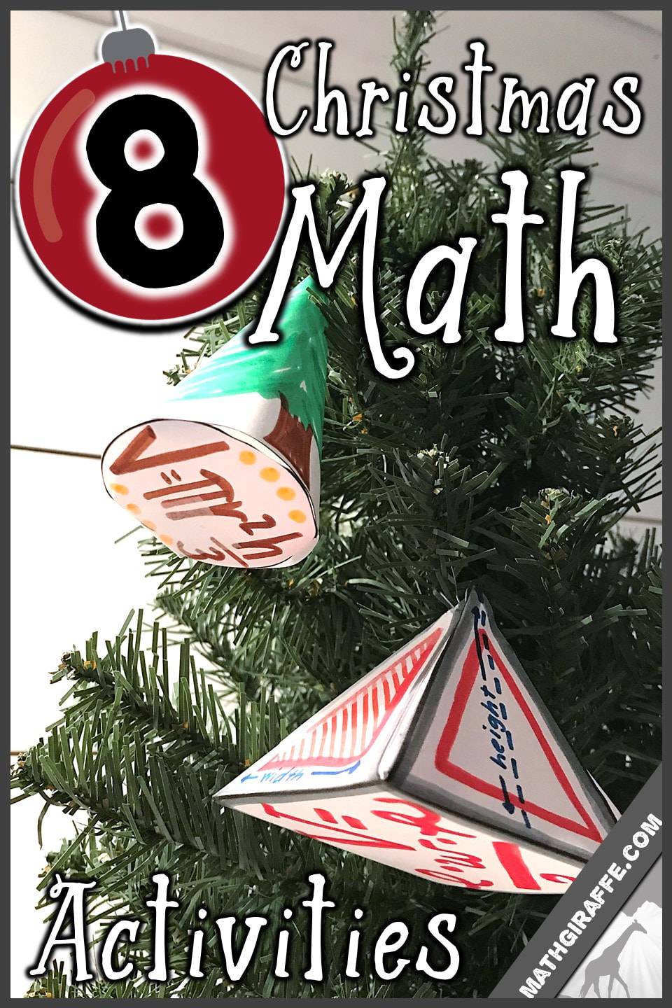 Geometry & Algebra activities that cover the math standards while celebrating Christmas