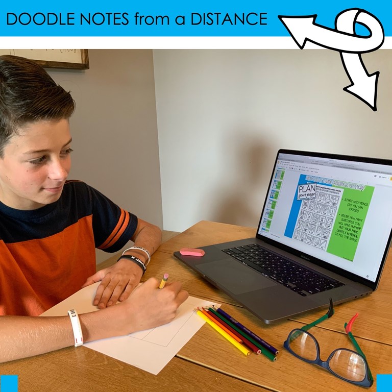 Tips for Students to Create Doodle Notes and Sketch Notes