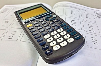 Calculators During a Math Test