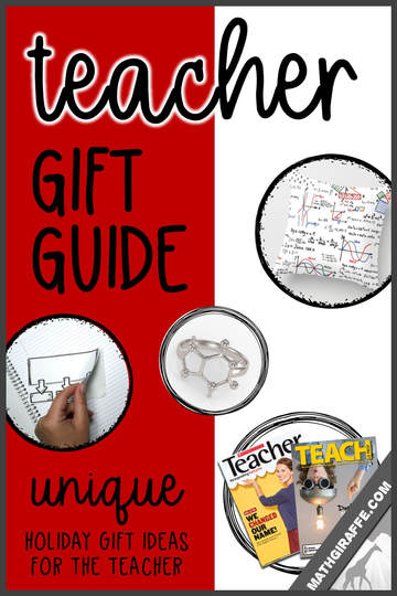 Teacher Gifts - Unique Ideas for Christmas or End of the Year