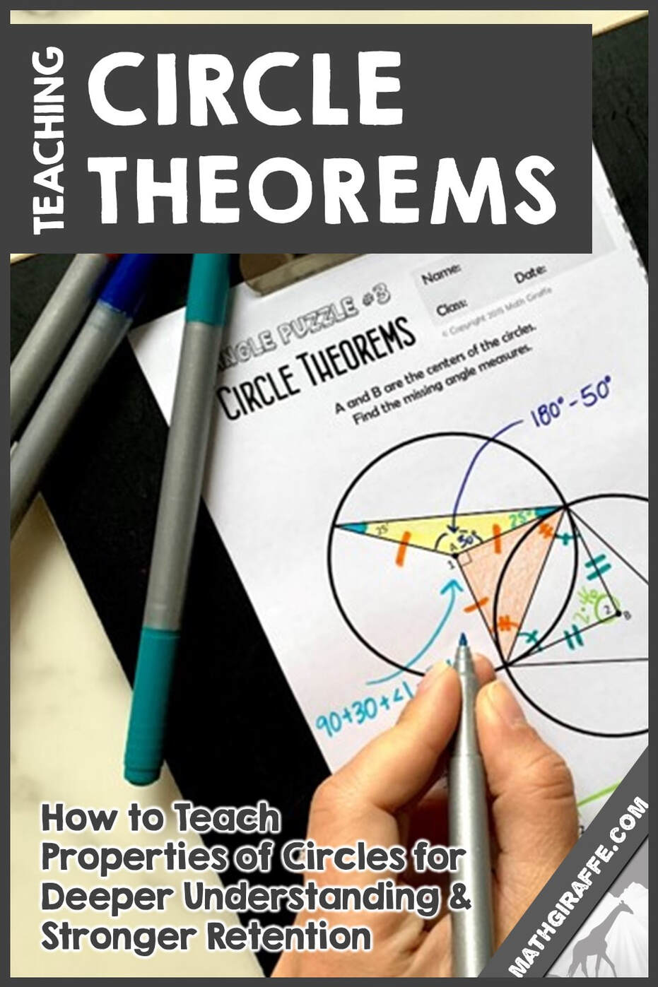 How to Teach Circle Theorems and Properties: Activities & Ideas for High School Geometry