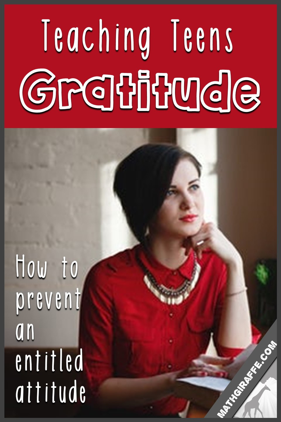 teaching gratitude - attitudes & entitlement in the classroom