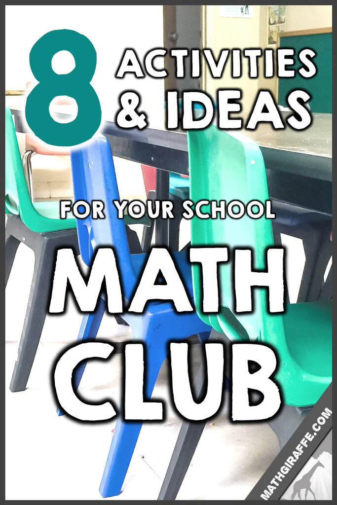8 Activities for School Math Club