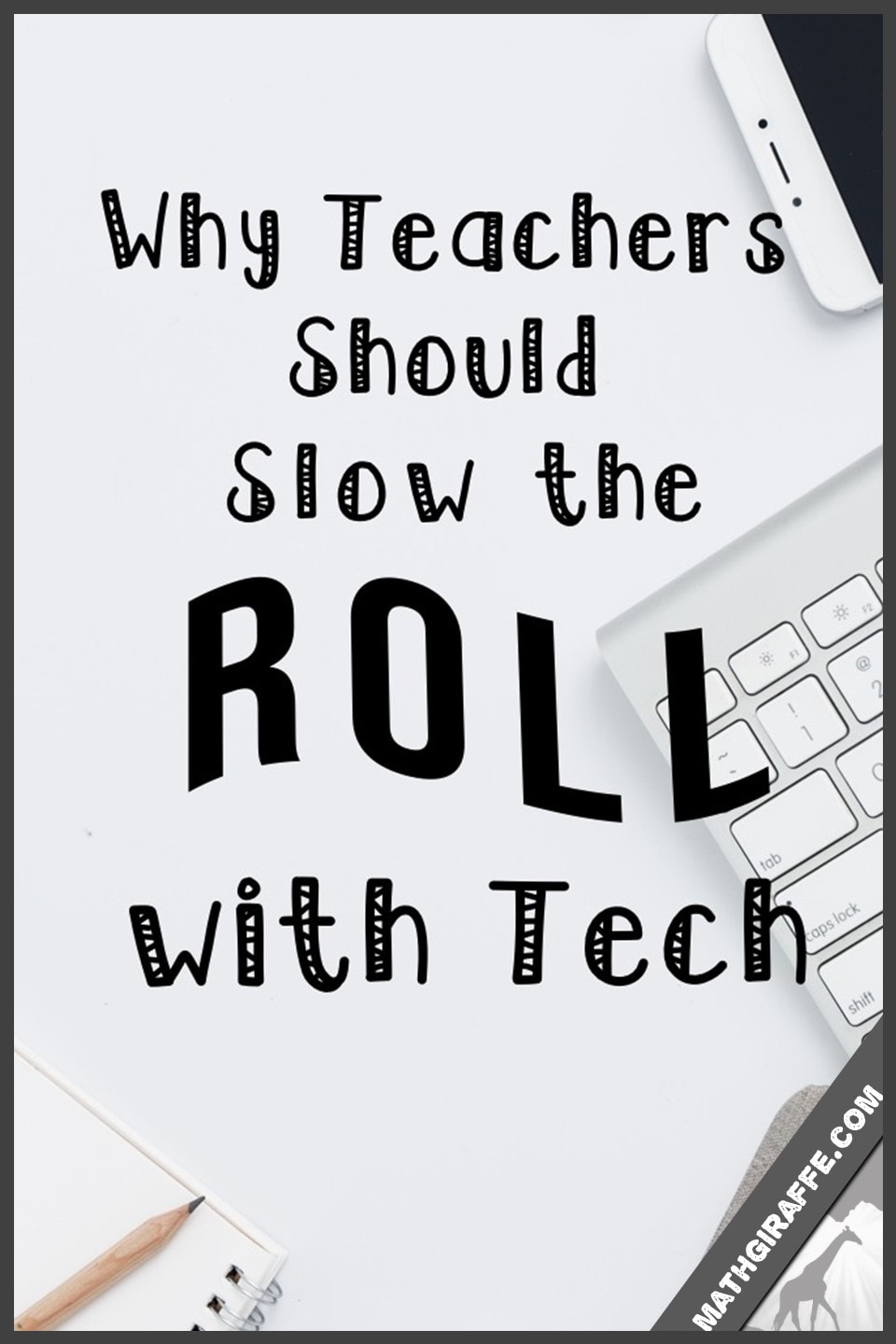 Teachers, Slow the Roll with Tech! - While technology has its uses in the classroom, there are some startling facts and stats that cannot be ignored.