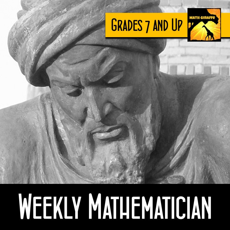 Get your #weeklymathematician updates to easily expose your students to a little math history
